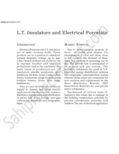 Read more about the article Sahi project report   L.T. Insulators and Electrical Porcelain
