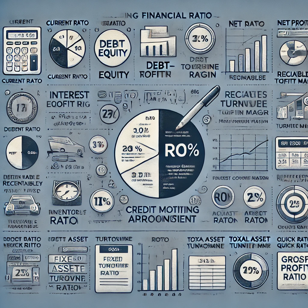 12 Important Ratios in Drafting CMA Data: A Comprehensive Guide 1 12 Important Ratios in Drafting CMA Data: A Comprehensive Guide DALL·E 2024 10 16 11.14.19 A detailed infographic displaying important financial ratios used in drafting CMA Credit Monitoring Arrangement data. The infographic includes a vis 12 Important Ratios in Drafting CMA Data: A Comprehensive Guide